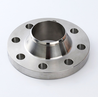 BS 4504 PN25 Flange de pescoço de soldagem de aço carbono para sistemas de tubulação industrial