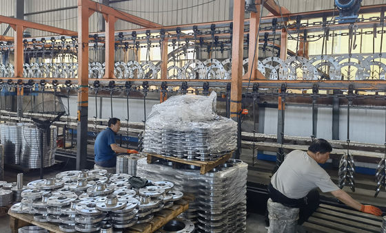 6 10 16 25 40 flanges DN10 da barra PN160 à flange DN1600 galvanizada fria