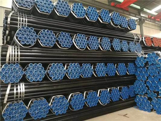Aço carbono API5L A106 GRB A53 SS304 SS316 SS321 5.8M da tubulação sem emenda de ASTM B36.10 6M