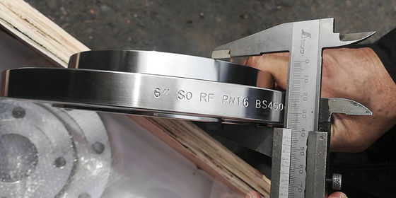 Metal DN10 - DN2000 flangeiam as BS 4504 PN6 - PN40 1/2” - 80&quot; aço carbono e de aço inoxidável