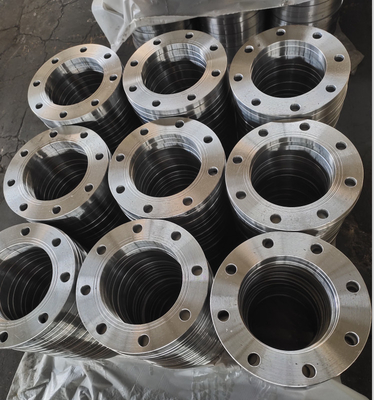 O aço forjou a tubulação da flange da cara PN25 e o Gost lisos Jis Bs10 Sabs 1123 dos encaixes Bs4504
