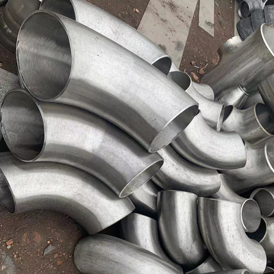 Instalação de tubos Wp316l Lr Sem costura 45 90 180 graus Construção resistente