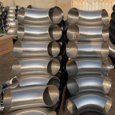 Instalação de tubos Wp316l Lr Sem costura 45 90 180 graus Construção resistente