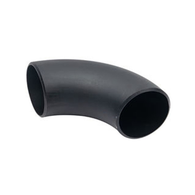 Pintura preta de superfície de tubos de aço Elbow Butt Weld Connection
