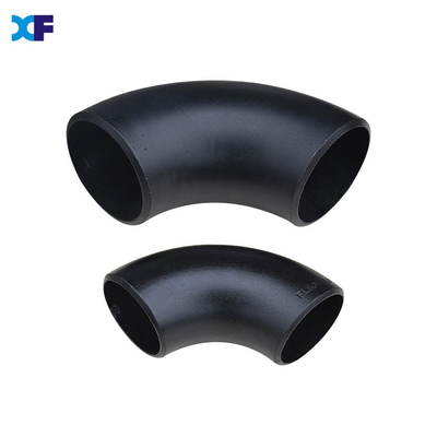 Fitação de tubos de prata preta SGP JIS B2311 com materiais JIS G3454 STPG370 WP304L