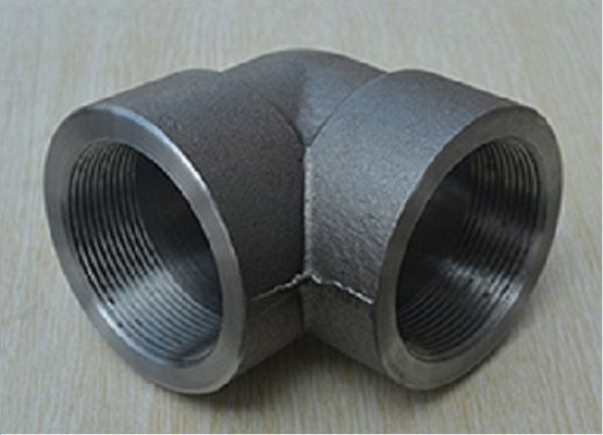 ASME B16.11 forjou T apropriado do cotovelo do interruptor dos encaixes ASTM A105N que acopla 3000lbs