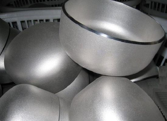O preto soldado extremidade do tampão da tubulação de aço galvanizou ASTM de aço inoxidável A182 F304