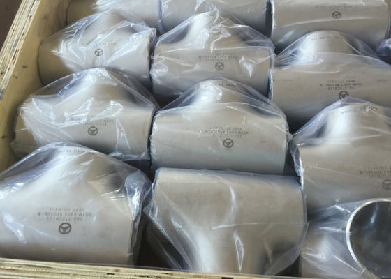 CS SS 14&quot; 16&quot; 18&quot; óleo preto sem emenda soldado extremidade da prova da oxidação do T do encaixe de tubulação