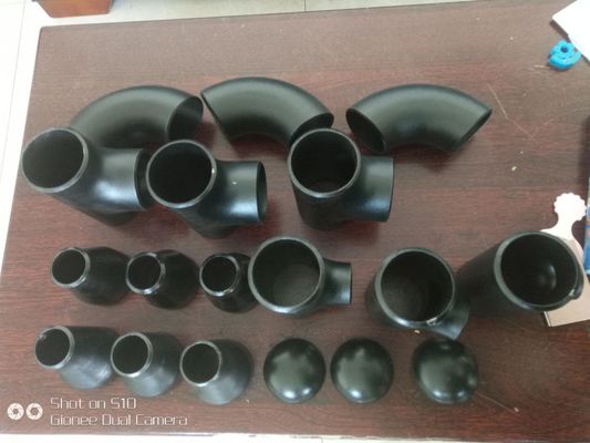 a extremidade do aço carbono de 45D 90D 180D soldou os encaixes de tubulação ASME B16.9 B16.28 A234WPB