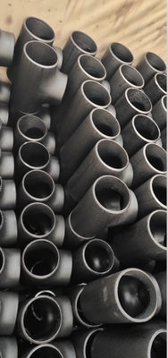 O T igual 3&quot; 5&quot; 10&quot; do aço carbono do ANSI B16.9 ASTM A234WPB galvanizou a diminuição do T