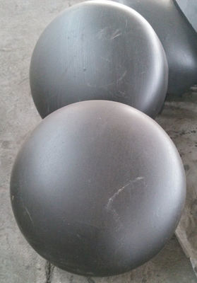 ISO9001 ANSI B16.28 do tampão do aço carbono A234 WPB pintura de um Blakc de 0,5 polegadas de 48 polegadas