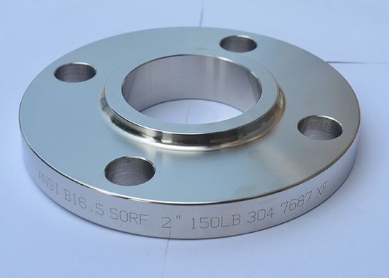 1/2” a 80&quot; deslizamento de aço inoxidável CEGO da flange 304L 316L do aço carbono na flange