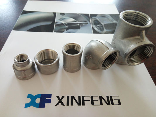 Os encaixes forjados aço carbono ASME B16.11 3000# rosquearam o encaixe forjado SS