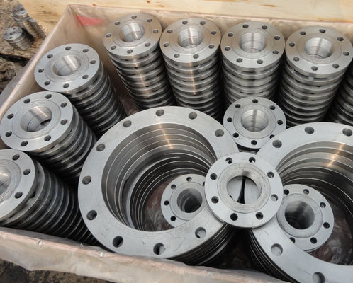 BS10 enfrentado liso flangeia flange de placa da tubulação do ANSI B16.5 BS10 de ASME B16.47