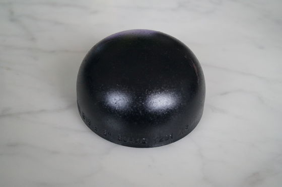 O CS SS A234 A105 A403 soldou o tampão de extremidade sondando preto do óleo da prova da oxidação do tampão da tubulação de aço