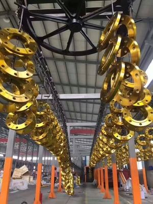 Flange inoxidável rosqueada WN ASSIM DN10 do aço carbono BS4504 PN10 a DN1600