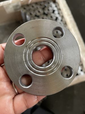 FLANGE de PLACA DN10 de JIS B2220 1K 2K SS400 à FLANGE CEGA da PINTURA DN1500 AMARELA
