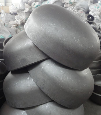 Tampão soldado extremidade do STD SCH40 SCH80 SCH160 que cabe a pintura preta ASME B16.9