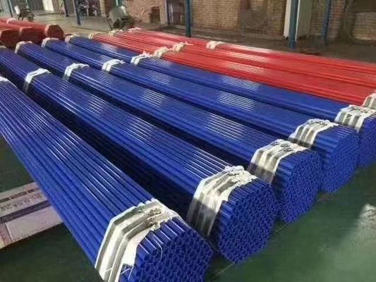 Aço carbono ASTM sem emenda A106 ASME B36.1 SCH40 SCH80 que pinta as tubulações de aço pretas