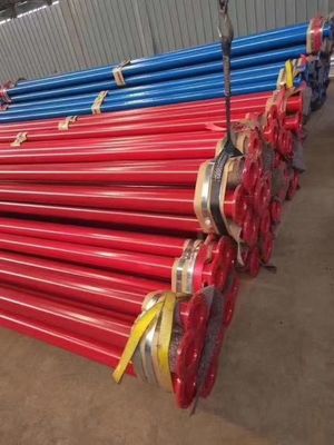 Aço carbono ASTM sem emenda A106 ASME B36.1 SCH40 SCH80 que pinta as tubulações de aço pretas