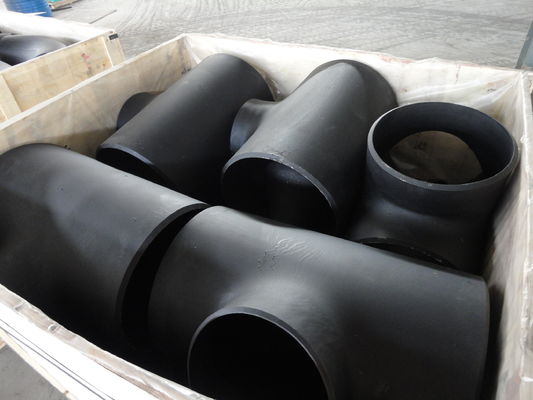 O preto de A105N WP316L WP304 soldou a diminuição da extremidade do T soldou o T do encaixe de tubulação sem emenda