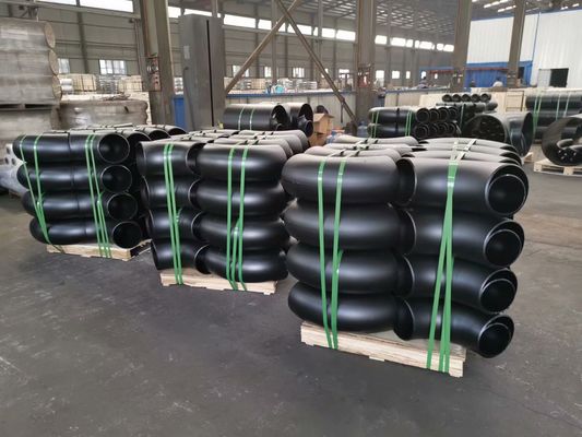 SÊNIORES DE AÇO INOXIDÁVEL DO RUÍDO JIS B2311 DO COTOVELO ASTM B16.9 DO GRAU DE BUTTWELDED 90/LR