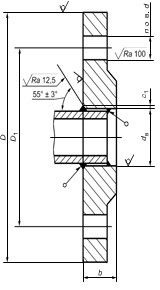 TIPO 01 do GOST 33259 da flange do GOST 12820-80 de PN6-PN100 ST20 02 05 CS CT20 do GOST 12821; 16MN; SS 304/304L, 316/316L