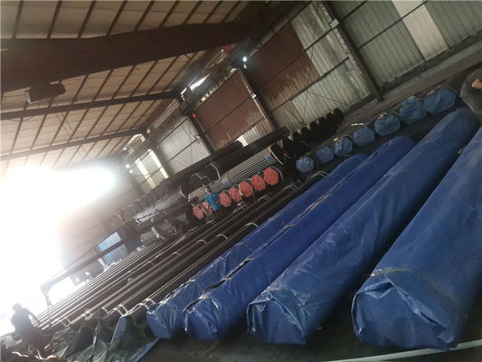 Aço carbono API5L A106 GRB A53 SS304 SS316 SS321 5.8M da tubulação sem emenda de ASTM B36.10 6M