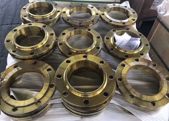 Flange de solda de aço do pescoço A105 C22.8 da flange BS4504 PN16 da tubulação de forjamento do RUÍDO EN1092-1