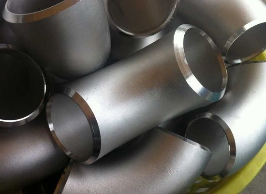 SÊNIOR inoxidável da LR do cotovelo da tubulação de aço do carbono DN15 45 90 180 sem emenda Extremidade-soldados