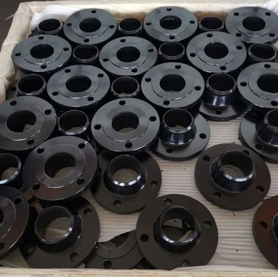 ANSI forjado B16.5 ASME B16.47 ASTM A105 da flange 150 libras 300 libras de pintura preta