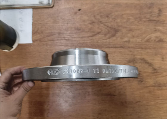 TIPO 11 RUÍDO PN16 do RUÍDO 2632 da flange de Rtj Wn do EN 1092-1 do RUÍDO 2633 P250GH C22.8