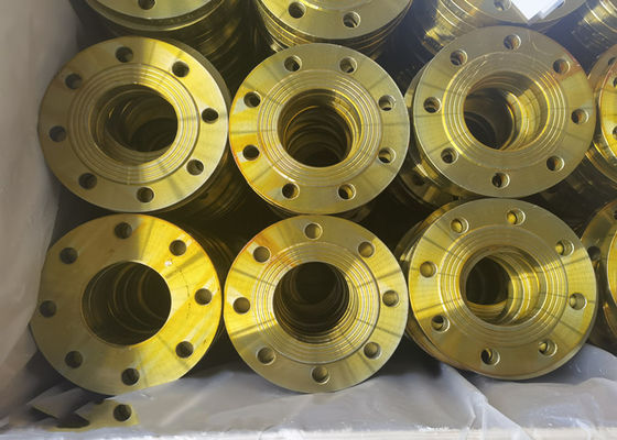 A flange do ruído 2576 do RUÍDO EN1092-1 TYPE01 DIN2502 PN16 DN200 forjou S235JR P250GH P245GH