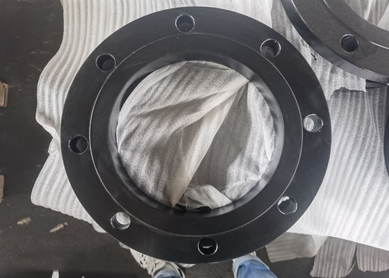 Dn200 Asme/Astm A105 304l de aço inoxidável flangeia pintura preta