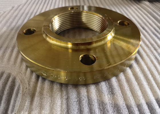 Flange rosqueada de aço inoxidável 300lbs da tubulação Dn15-Dn1200