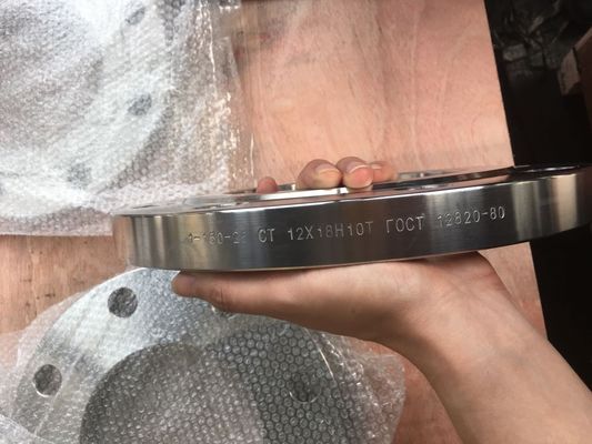 Flange de aço inoxidável Atk GOST33259 cego TYPE11 WNRF da flange GOST33259 ст.12х18 Н 10Т para a conexão de tubulação