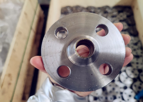 O Gost de aço inoxidável 33259 da flange do pescoço de 4 soldas 304 quente galvaniza Pn16